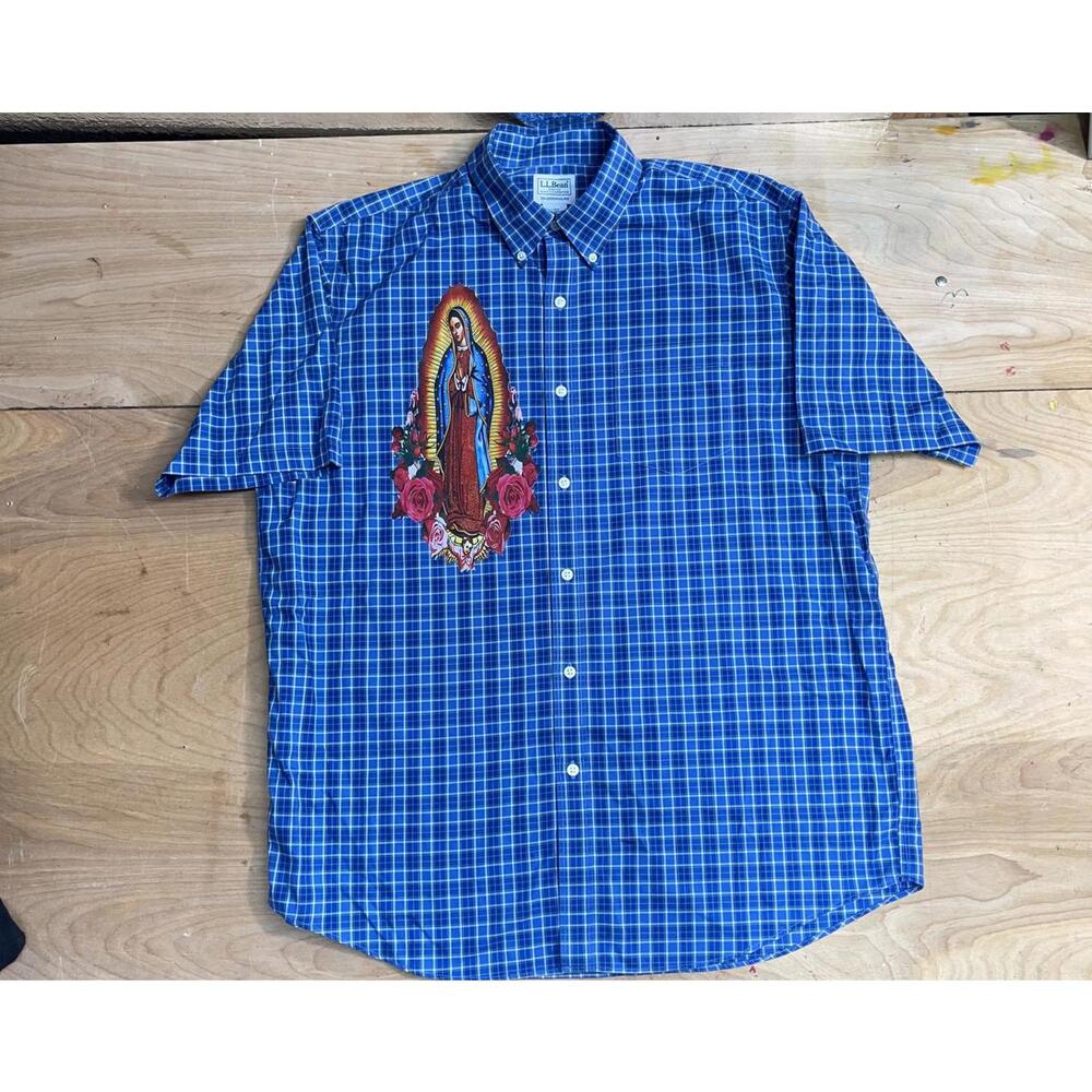 L.L BEAN VIRGIN MARRY STYLE FLANNEL